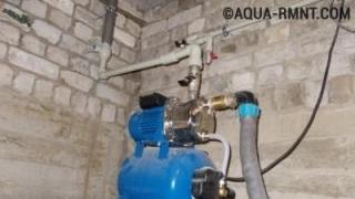 Var man installerar en kallvattentank: platsalternativ och installationsregler Hur man ansluter stationen till pumpen