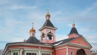 Chiesa della Trasfigurazione del Signore a Bogorodskoye su Krasnobogatyrskaya