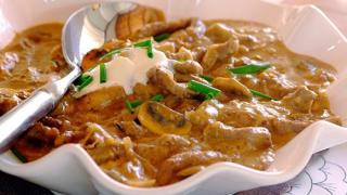 Carne de vită Stroganoff - cele mai bune rețete